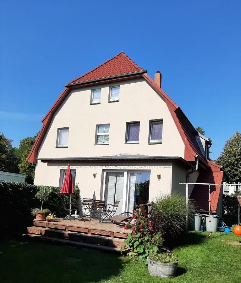 Ferienwohnungen Haus Glueckauf Kölpinsee Esterno foto